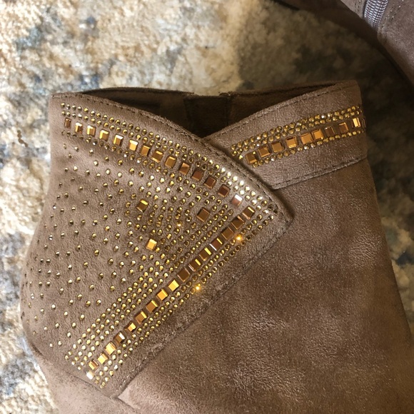 Forever heeled booties size 7.5 - Picture 3 of 3